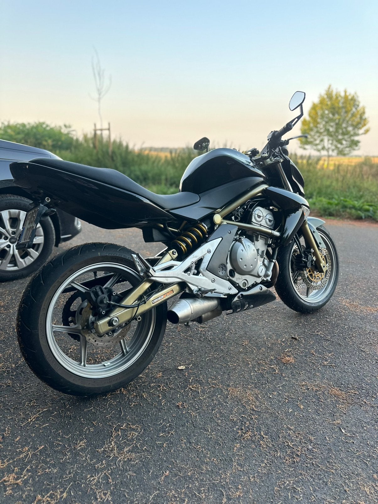 Kawasaki er6n 2006 A2 motor, Motoren, 2 cilinders, Sportuitlaat, Occasion, Minimaal motorrijbewijs A2