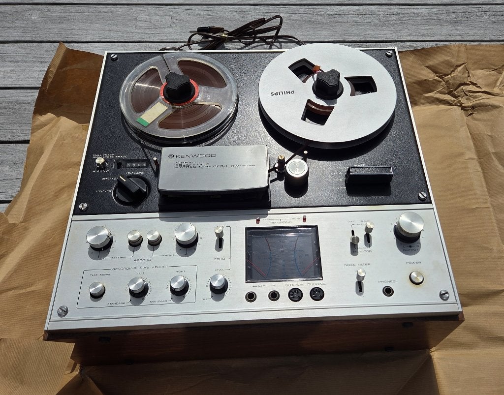 1971 Kenwood KW-5066 Vintage Reel-to-Reel Tape Recorder, Enlèvement, Magnétophone