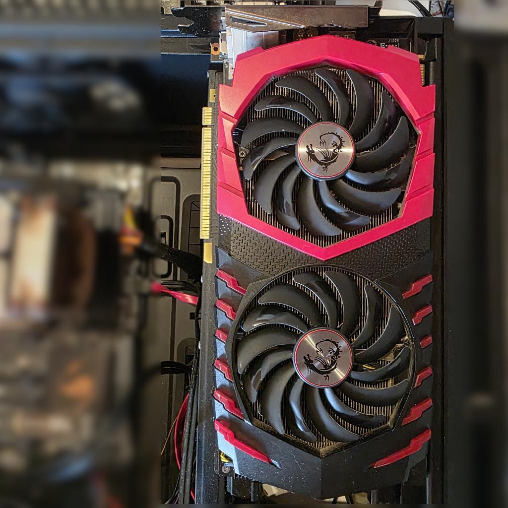 MSI GeForce GTX 1070 Gaming X 8G — 8GB GDDR5 — Très bon état, Informatique & Logiciels, Cartes vidéo, PCI-Express 3, HDMI, GDDR5