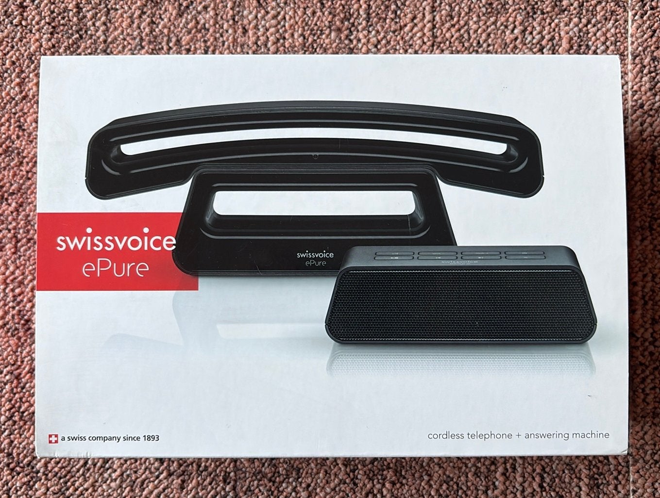 SwissVoice ePure 2 draagbare telefoon met antwoordapparaat, Ophalen of Verzenden, Zo goed als nieuw, 1 handset