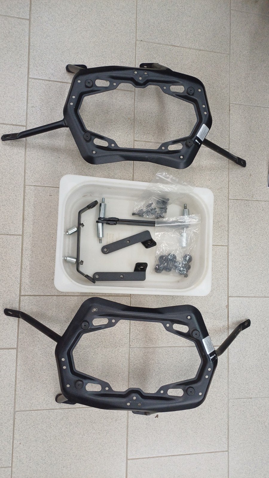 Tenere 700 platine valise SW motech