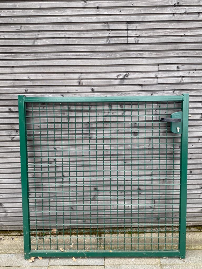 Bekaert poorten, Tuin en Terras, Tuinhekken en Hekwerk, Ophalen, Zo goed als nieuw