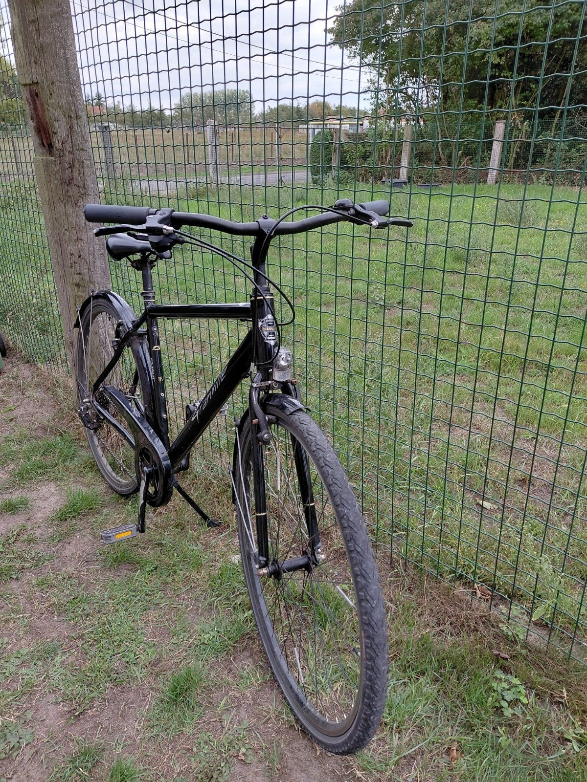 Herenfiets/studentenfiets, Ophalen
