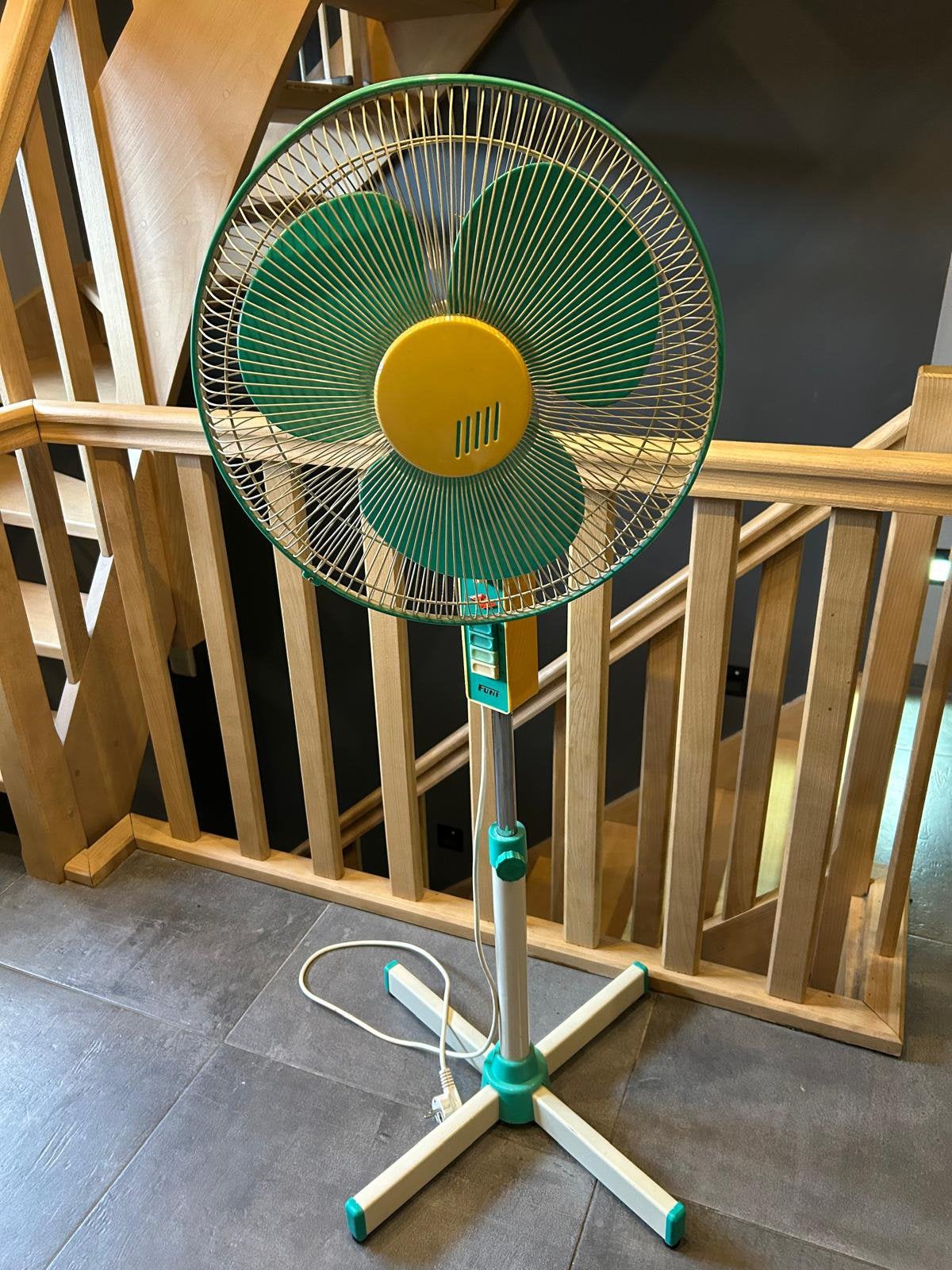GRAND Ventilateur sur pied - réglable MINUTEUR  50euavant14h, Enlèvement, Utilisé