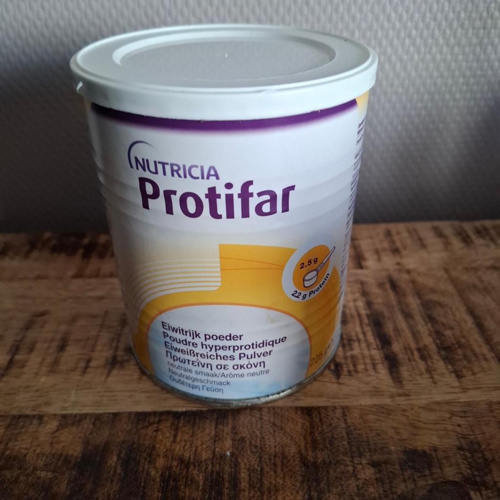 Boîte fermée de Protifar Nutricia, Ophalen