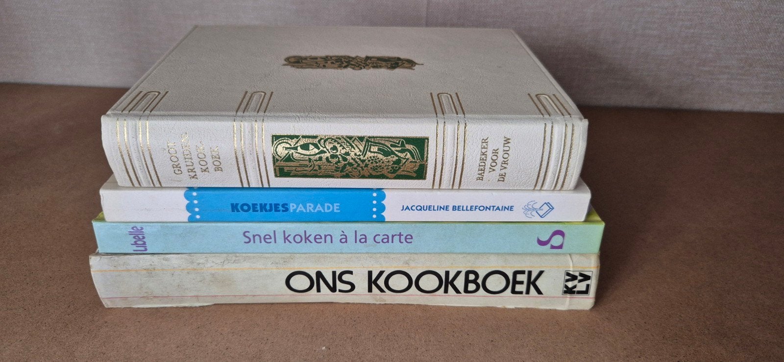 kookboeken, Enlèvement