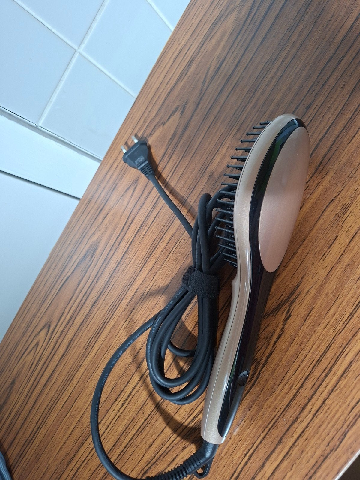 Saint Algue Demeliss Pro Rm-sc97 Glättbürste, Handtassen en Accessoires, Uiterlijk | Haarverzorging, Ophalen of Verzenden, Zo goed als nieuw