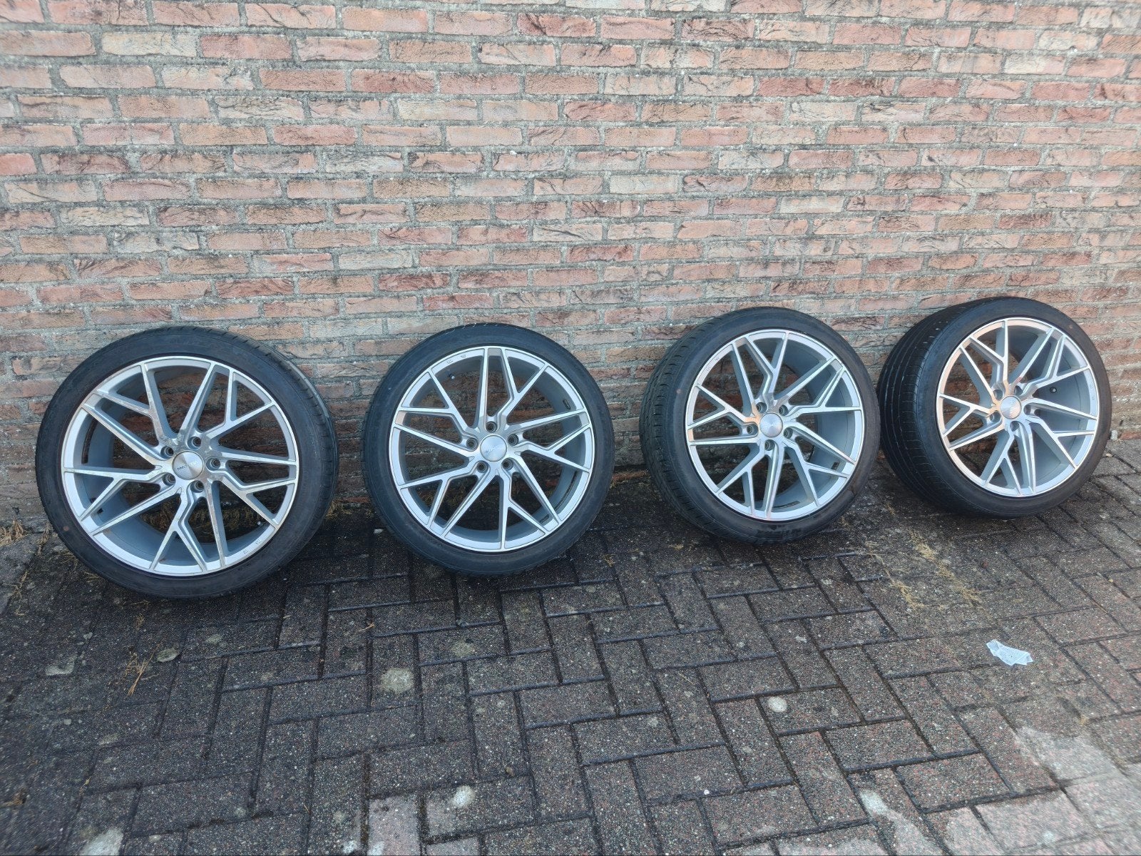 veeman velgen 19 inch incl banden, Ophalen of Verzenden, 19 inch, Velg(en)