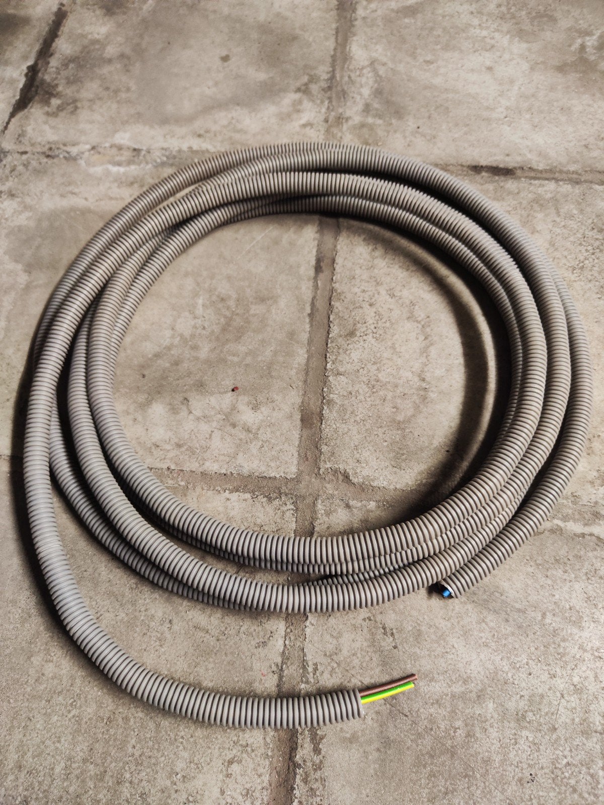 3G 2,5mm² voorbedrade buis 16mm, Ophalen