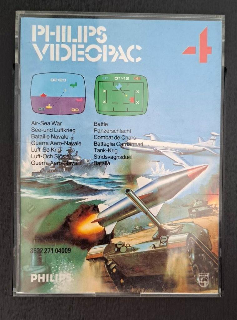 PHILIPS VideoPac Computer G7000 cartridge 4, Enlèvement ou Envoi, Utilisé