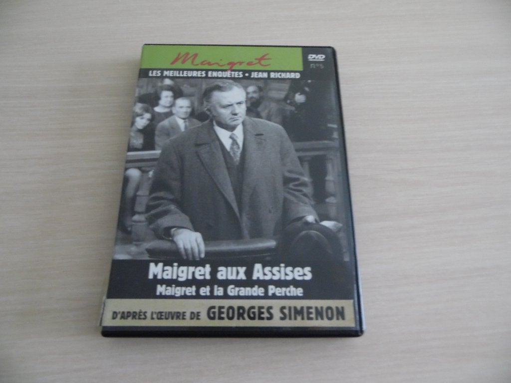 MAIGRET AUX ASSISES  ET  MAIGRET ET LA GRANDE PERCHE, Enlèvement ou Envoi, Tous les âges, Français, Comme neuf