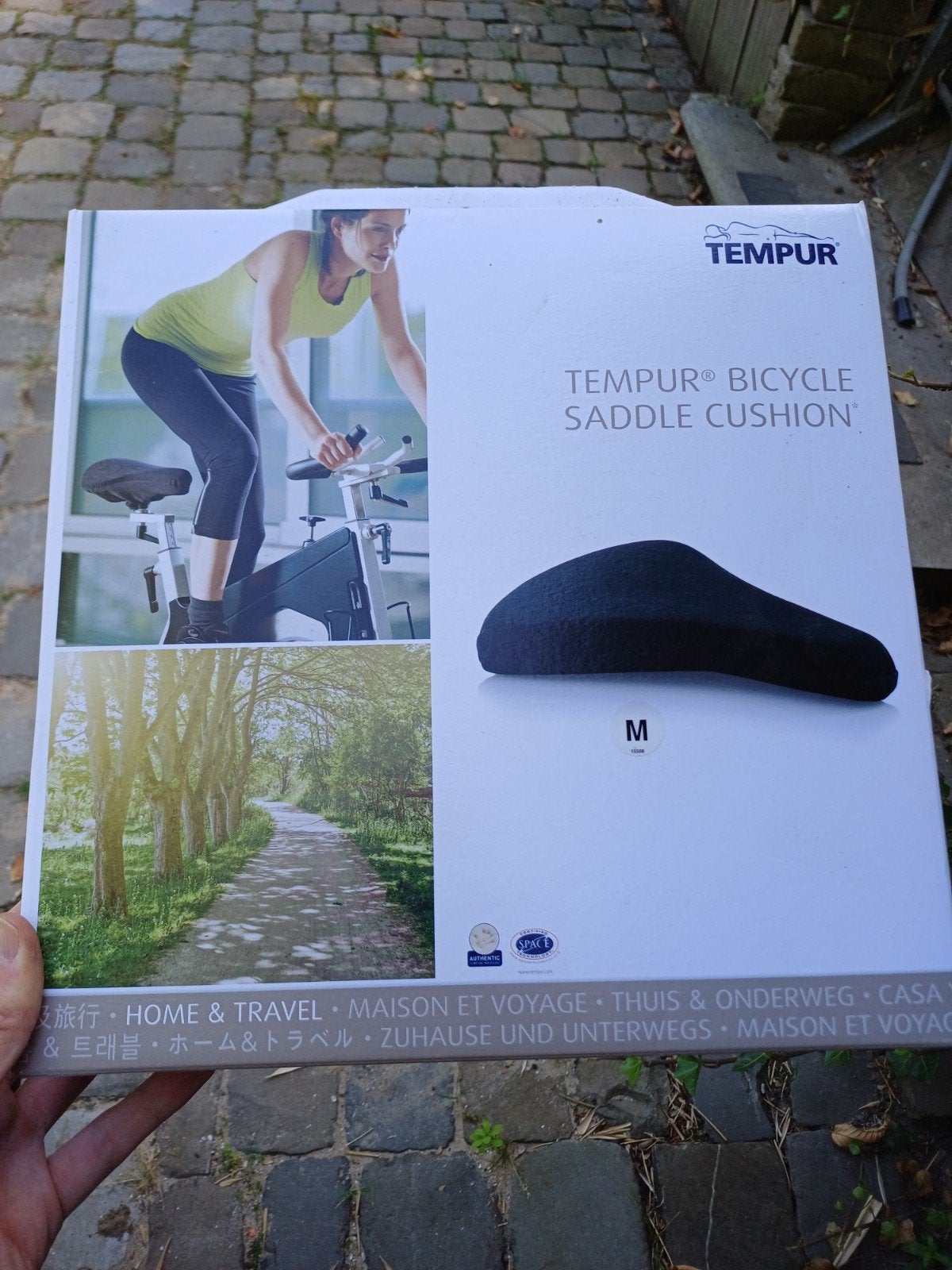 Zadelkussen Tempur / zadelhoes, Fietsen en Brommers, Ophalen