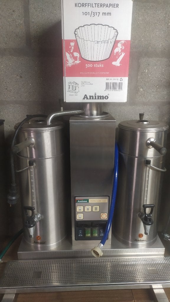 Professionele Animo Favoriet Combi GL 2x5 koffiemachine, Ophalen, Gebruikt, Koffiemachine