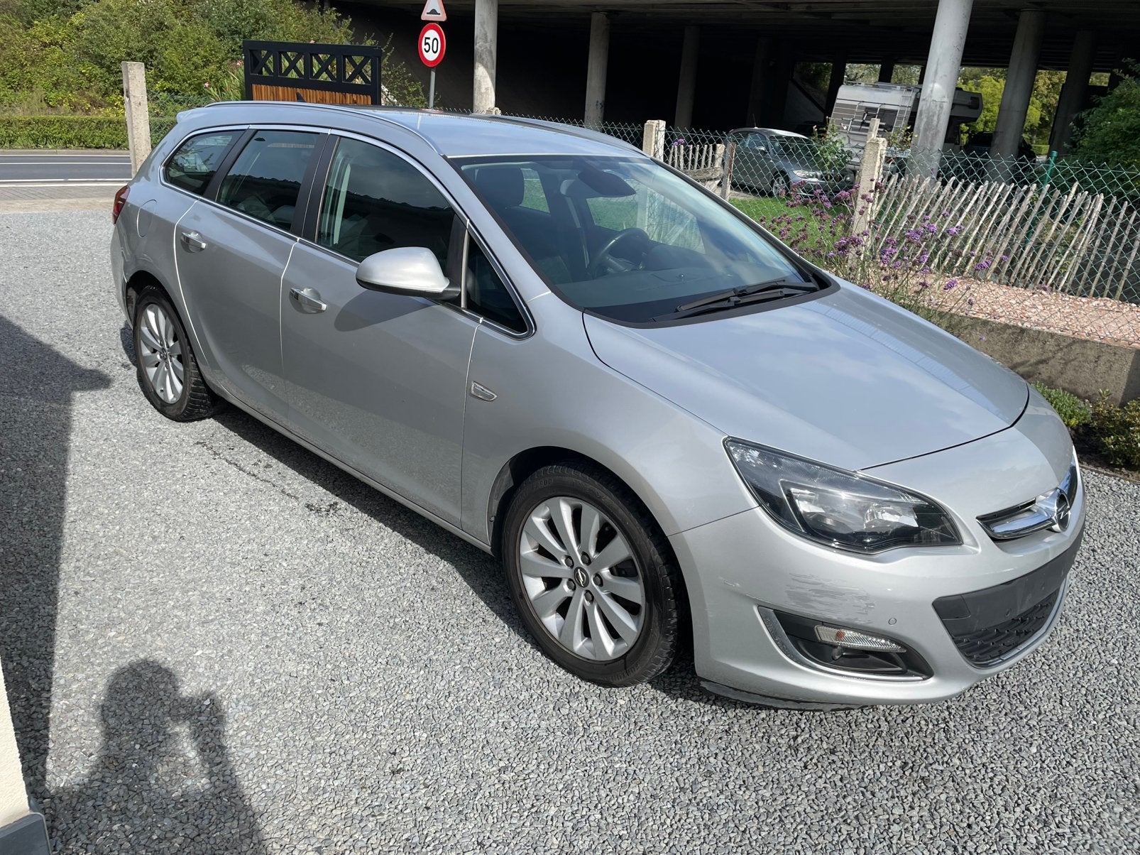 Opel astra sports tourer, Auto's, Euro 5, Zwart, Leder en Stof, 5 deurs