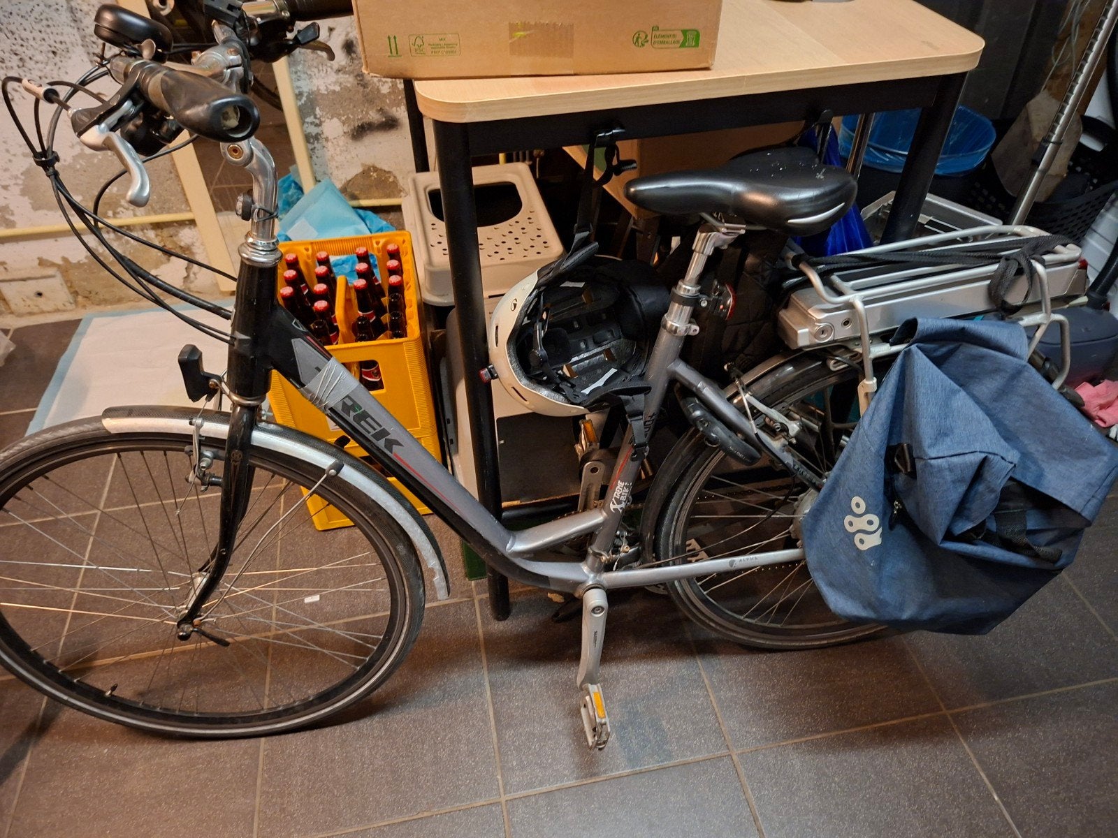 E bike  werkt niet, Ophalen