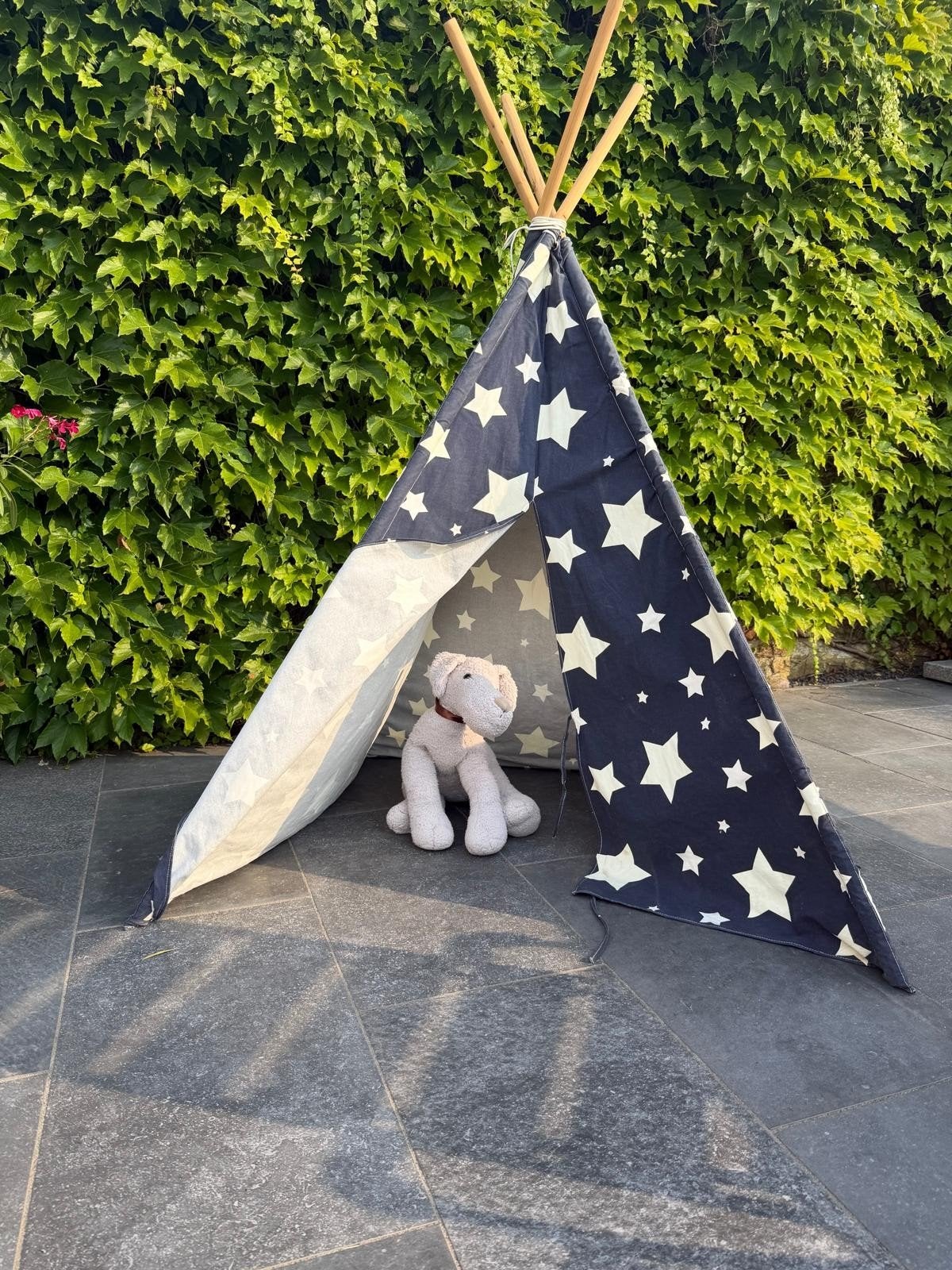 Speeltent met sterren Ikea, Ophalen