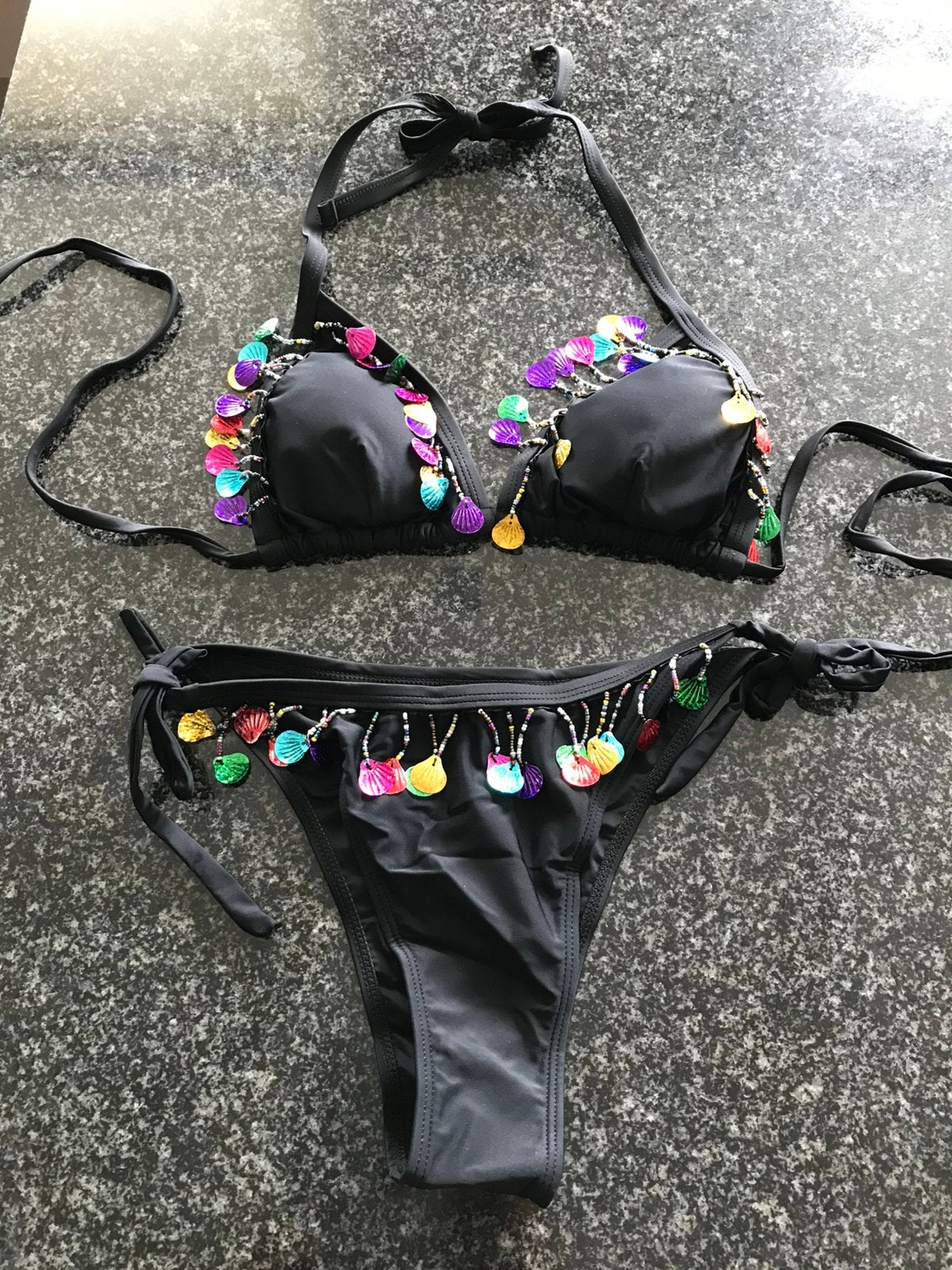 Nieuwe bikini maat L, Ophalen of Verzenden, Nieuw, Zwart, Bikini