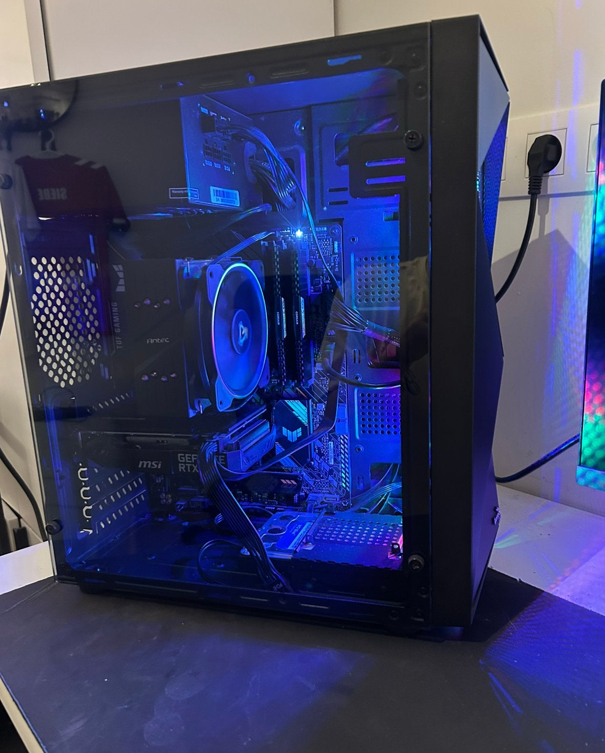 Gaming pc, Computers en Software, Desktop Pc's, Ophalen, Zo goed als nieuw, Gaming, Custom build