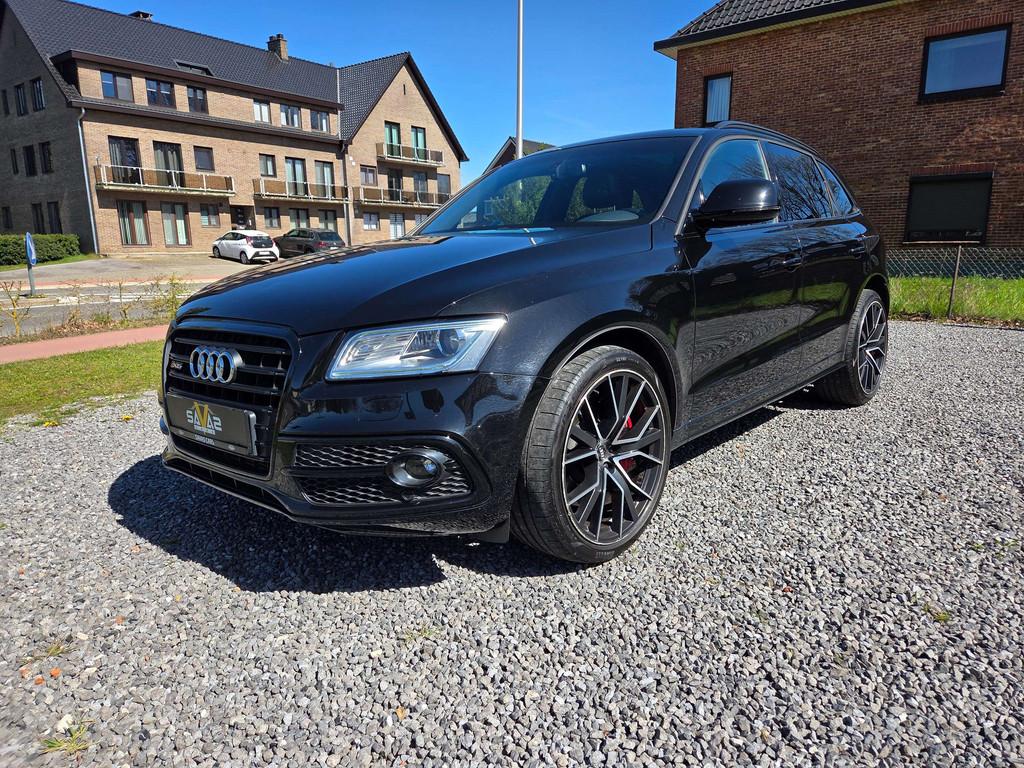 Audi SQ5 SQ5 3.0 TDi V6 Quattro SQ5 Tiptronic/ACC/PANO/B&O, Automaat, Gebruikt, Zwart, 326 pk
