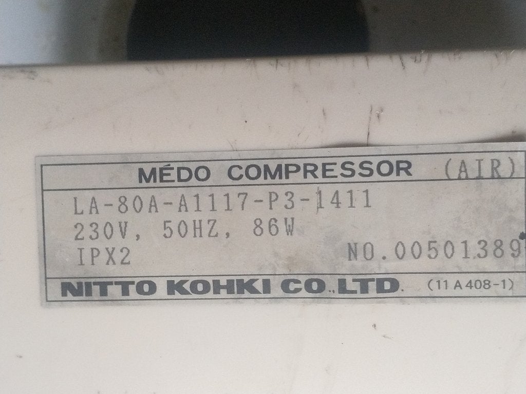 Pompe à air Compresseur Nitto défect, Enlèvement ou Envoi, Utilisé