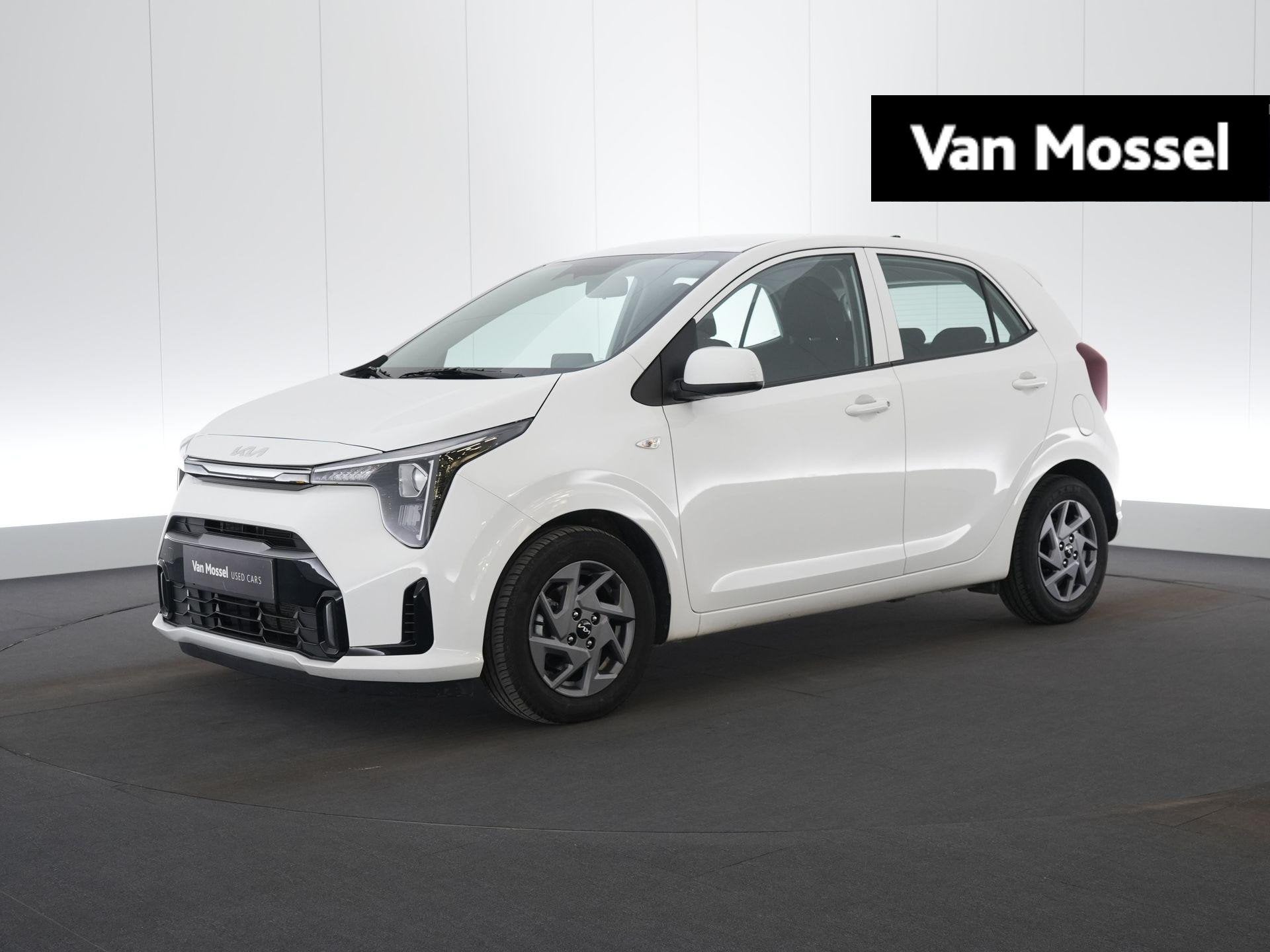 Kia Picanto 1.0 MPI 63 Pulse AMT, Auto's, Kia, 4 zetels, Stof, Gebruikt, Zwart