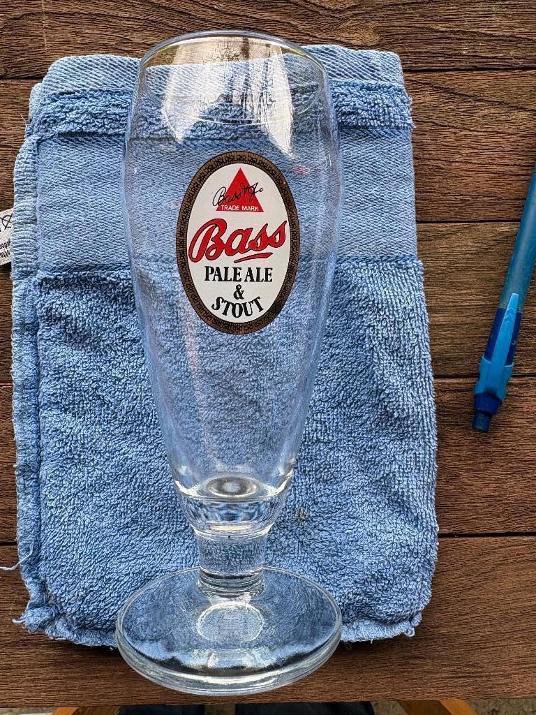 Bass Pale Ale & Stout, Verzenden, Gebruikt, Glas of Glazen, Overige merken