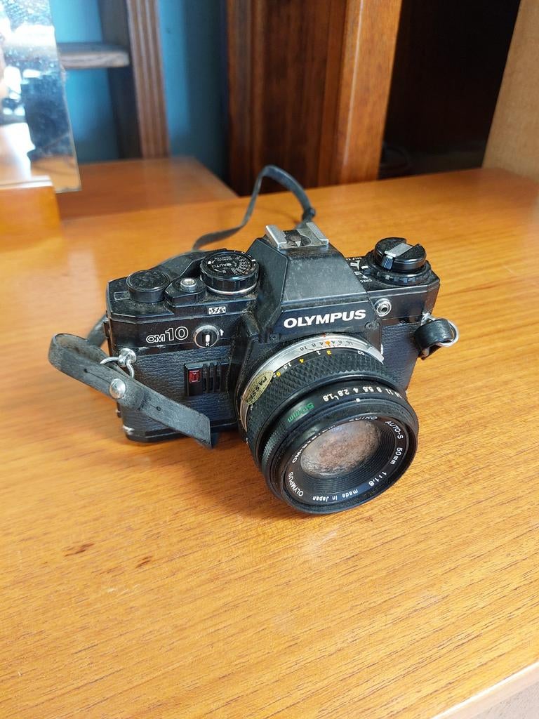 Olympus OM10 vintage camera, Audio, Tv en Foto, Fotocamera's Analoog, Ophalen, Olympus