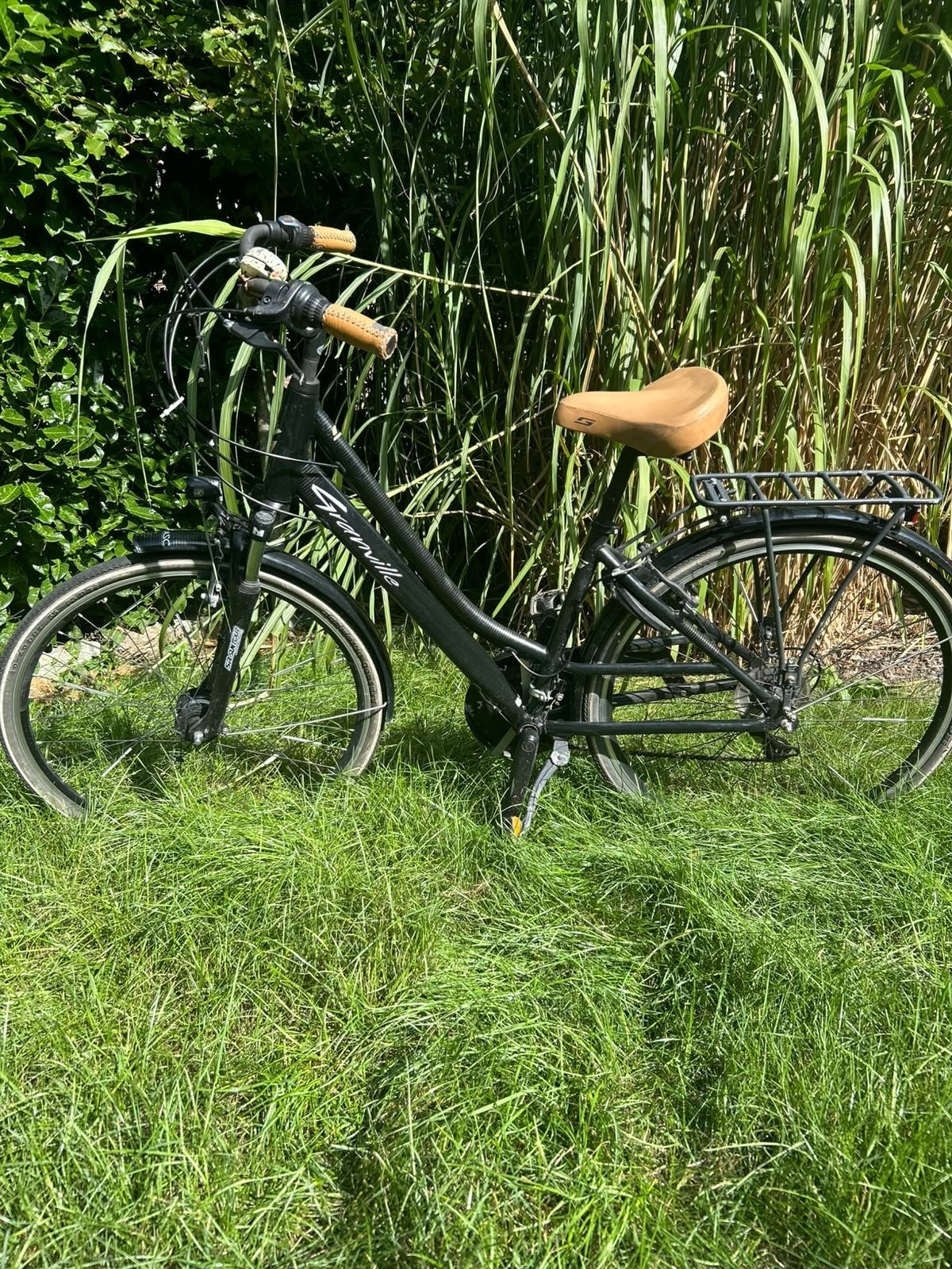 Damesfiets Granville, Ophalen