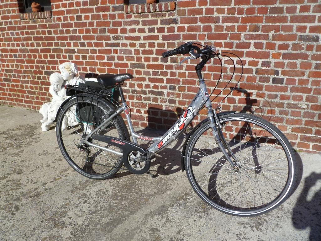 fiets in zeer goede staat , 6vesnellingen, Fietsen en Brommers, Gebruikt, Velgrem, 47 tot 50 cm, Versnellingen