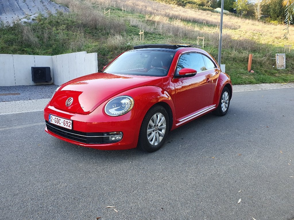 VW BEETLE 1.2TSI, Auto's, Voorwielaandrijving, 4 zetels, Leder, Handgeschakeld
