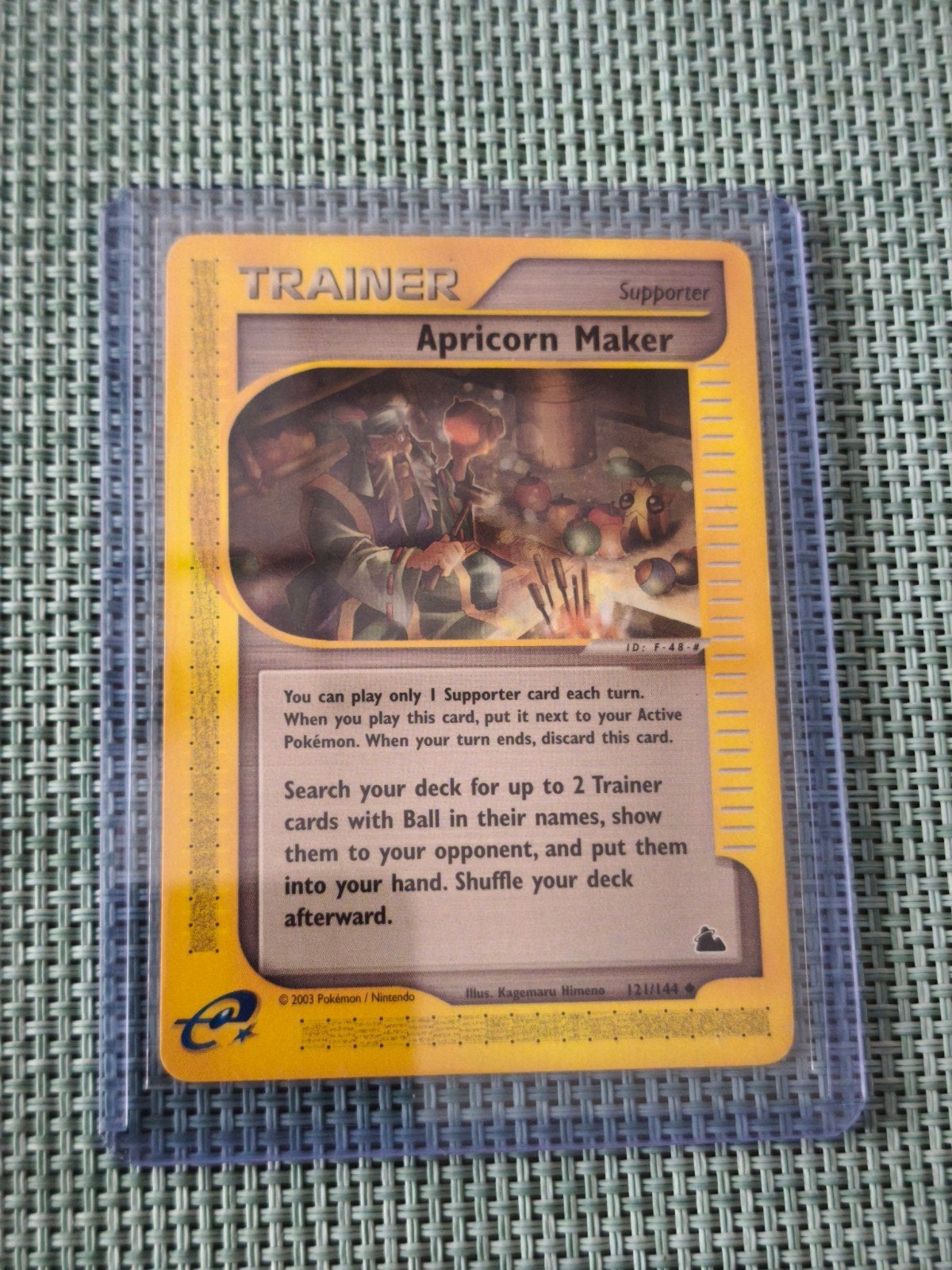 Pokémon Skyridge Apricorn Maker 121/144 2003 e-Card Vintage, Hobby & Loisirs créatifs, Enlèvement ou Envoi
