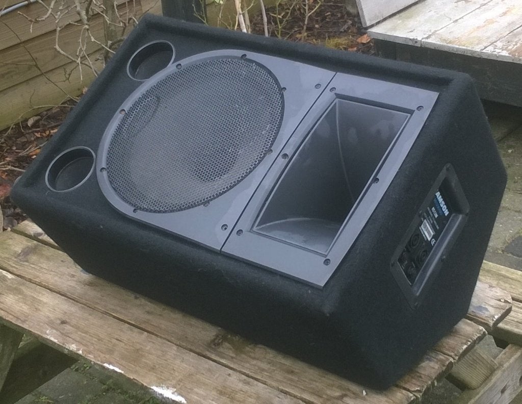 Luidspreker 12 inch 175 - 350 Watt, 1 exemplaar, Vloerstaande luidspreker, Ophalen of Verzenden, Zo goed als nieuw, Basreflex