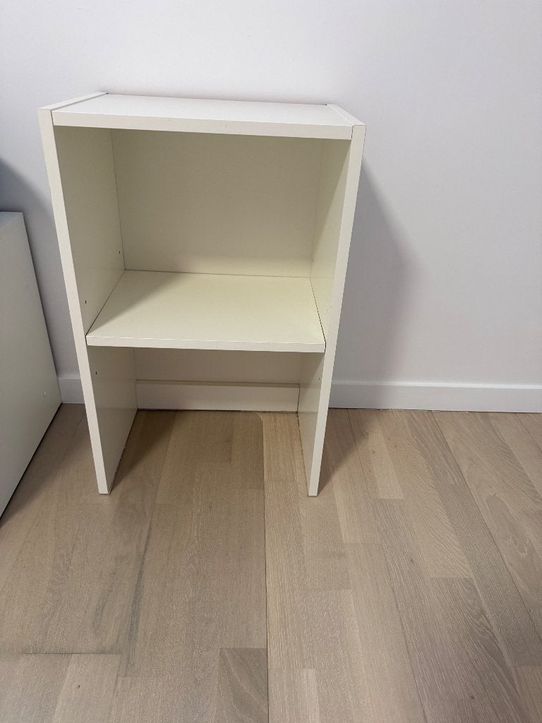 Sur meuble de bureau IKEA Blanc, Opbergruimte, Gebruikt, Spaanplaat of MDF, Schoolbureau