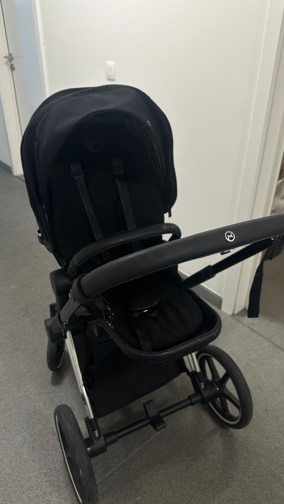 Cybex Priam Platine, Enfants & Bébés, Enlèvement, Comme neuf, Poussette, Autres marques