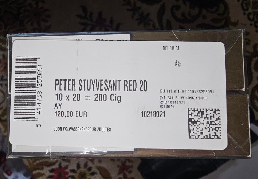 Peter Stuyvesant farde sigaretten, Hobby en Vrije tijd, Feestartikelen, Ophalen of Verzenden