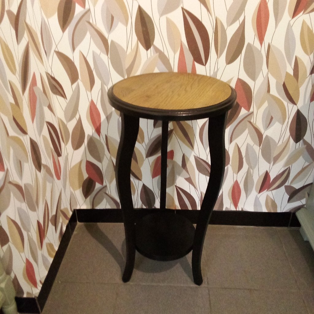 Plantentafeltje eik gerestyled, Huis en Inrichting, Ophalen, Zo goed als nieuw