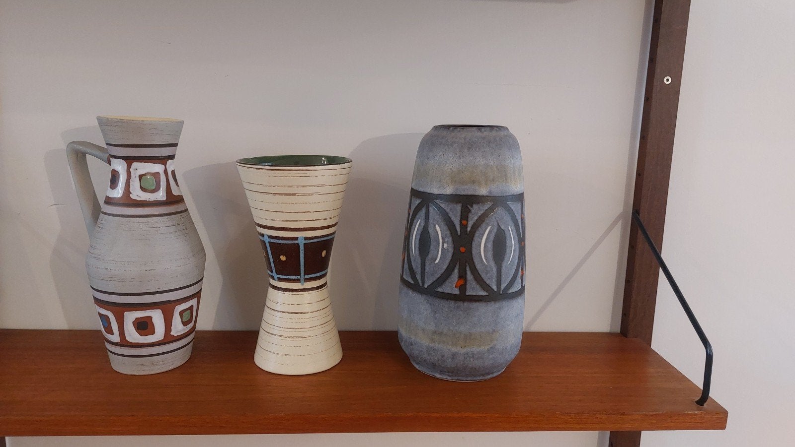 3 vintage west germany vazen, Ophalen