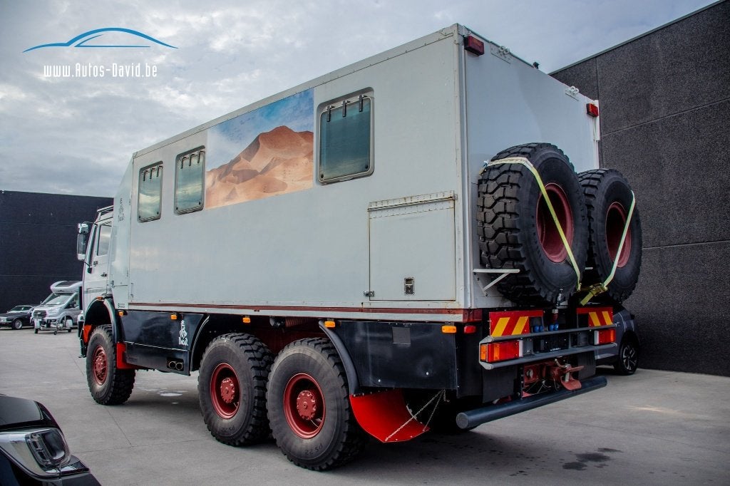 Mercedes-Benz Daimler 6X6 AK 2636 OM423 18.3L V10  4 Slaappl, Auto's, Stof, Zwart, Wit, Bedrijf