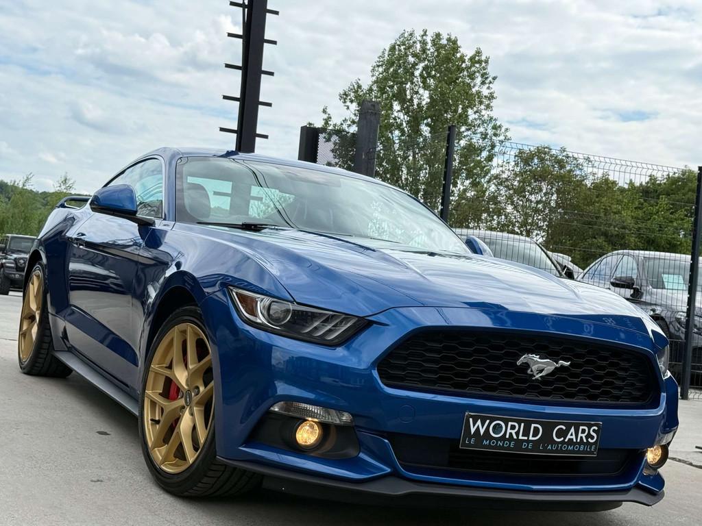 Ford Mustang 2.3 EcoBoost DRIVE SELECT - KEYLESS - NAVIGATIO, Cuir, Achat, Euro 6, Entreprise