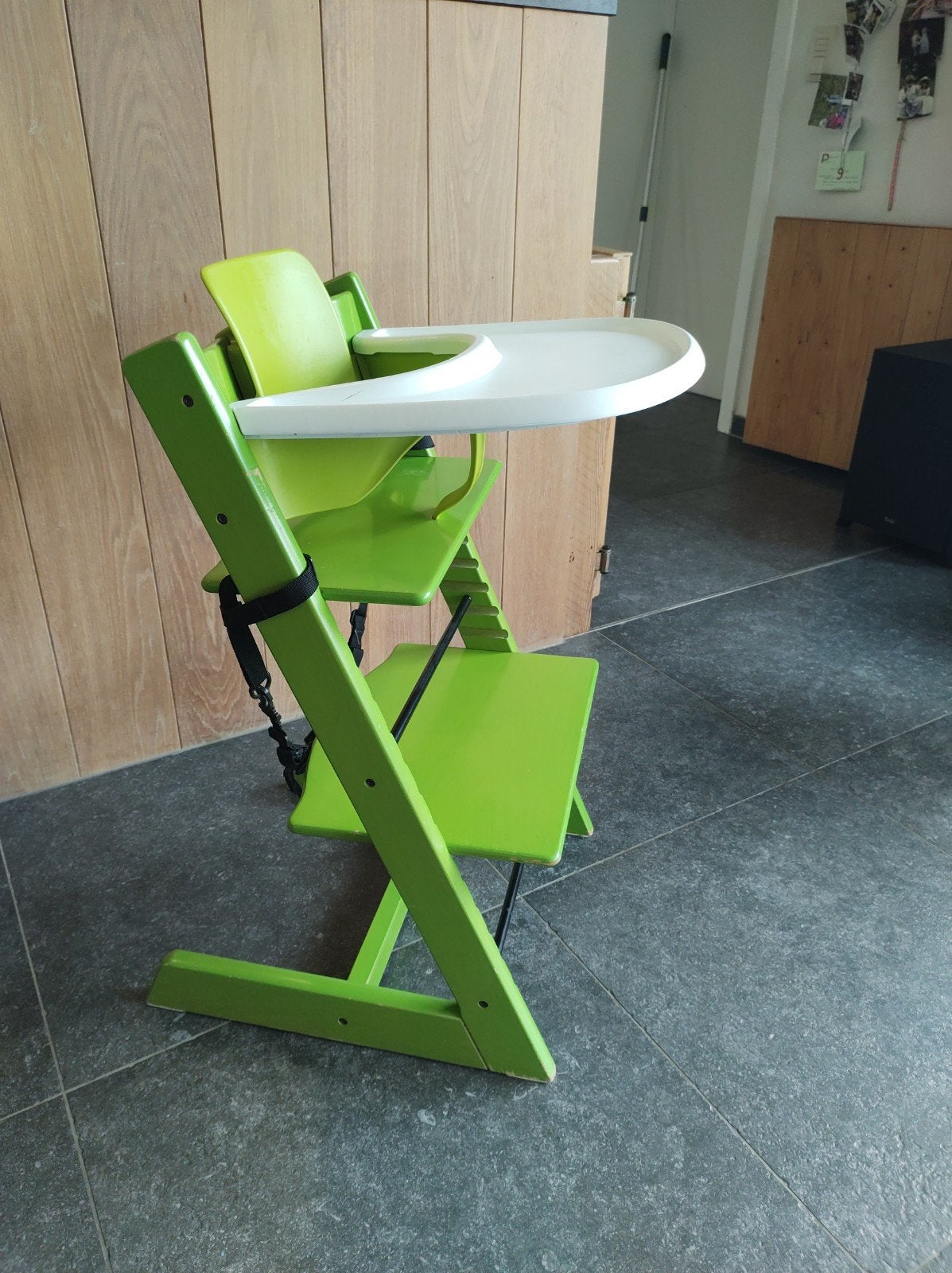 triptrap kinderstoel, stokke, Ophalen, Gebruikt, Meegroeistoel