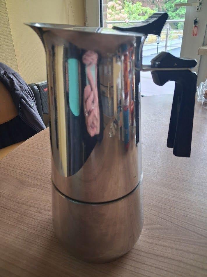 Machine à expresso Lagostina vintage, brevet 77, Enlèvement ou Envoi, Autres marques, Argent, Utilisé