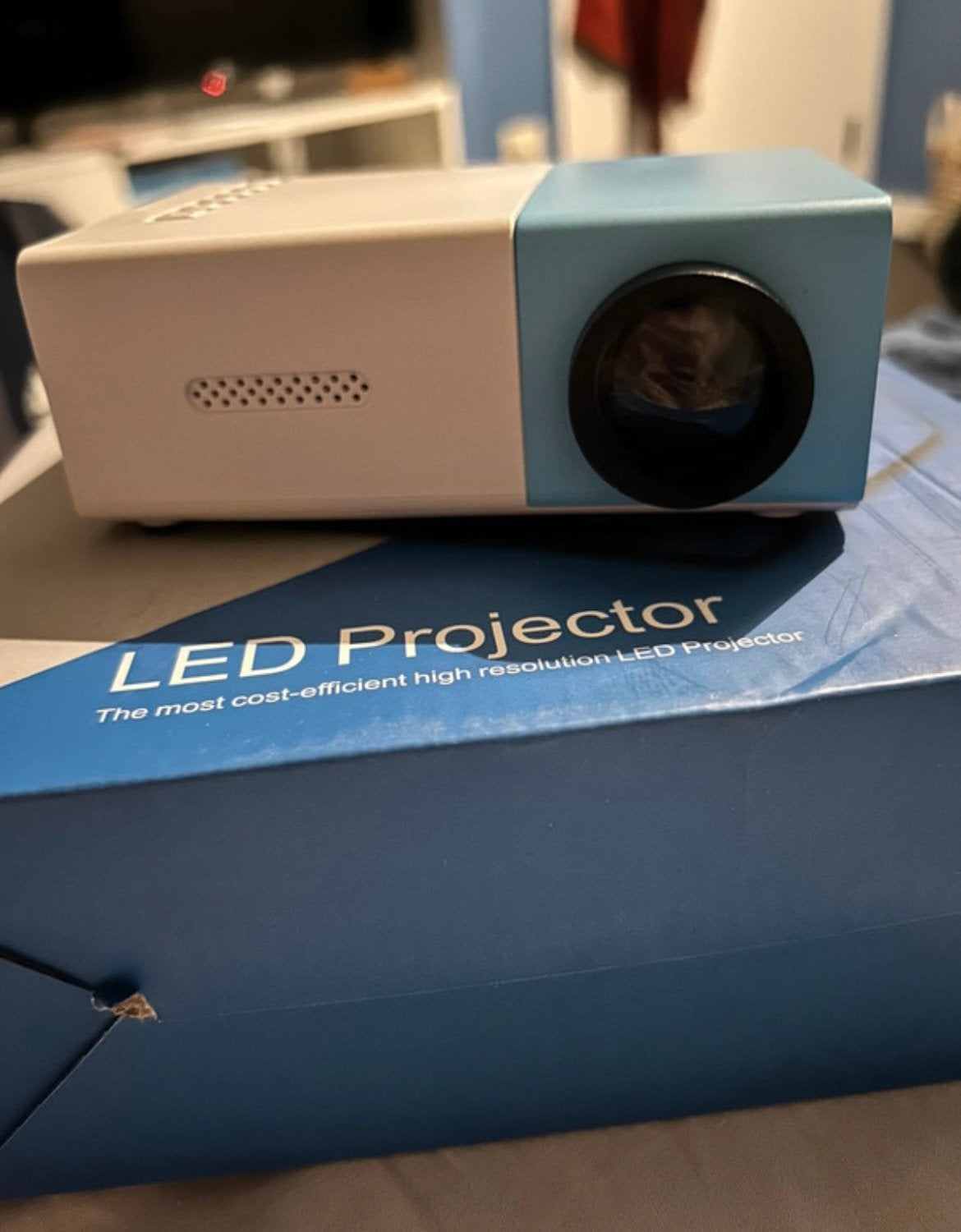 Led projector, Ophalen of Verzenden, Zo goed als nieuw, LED, Vyzio