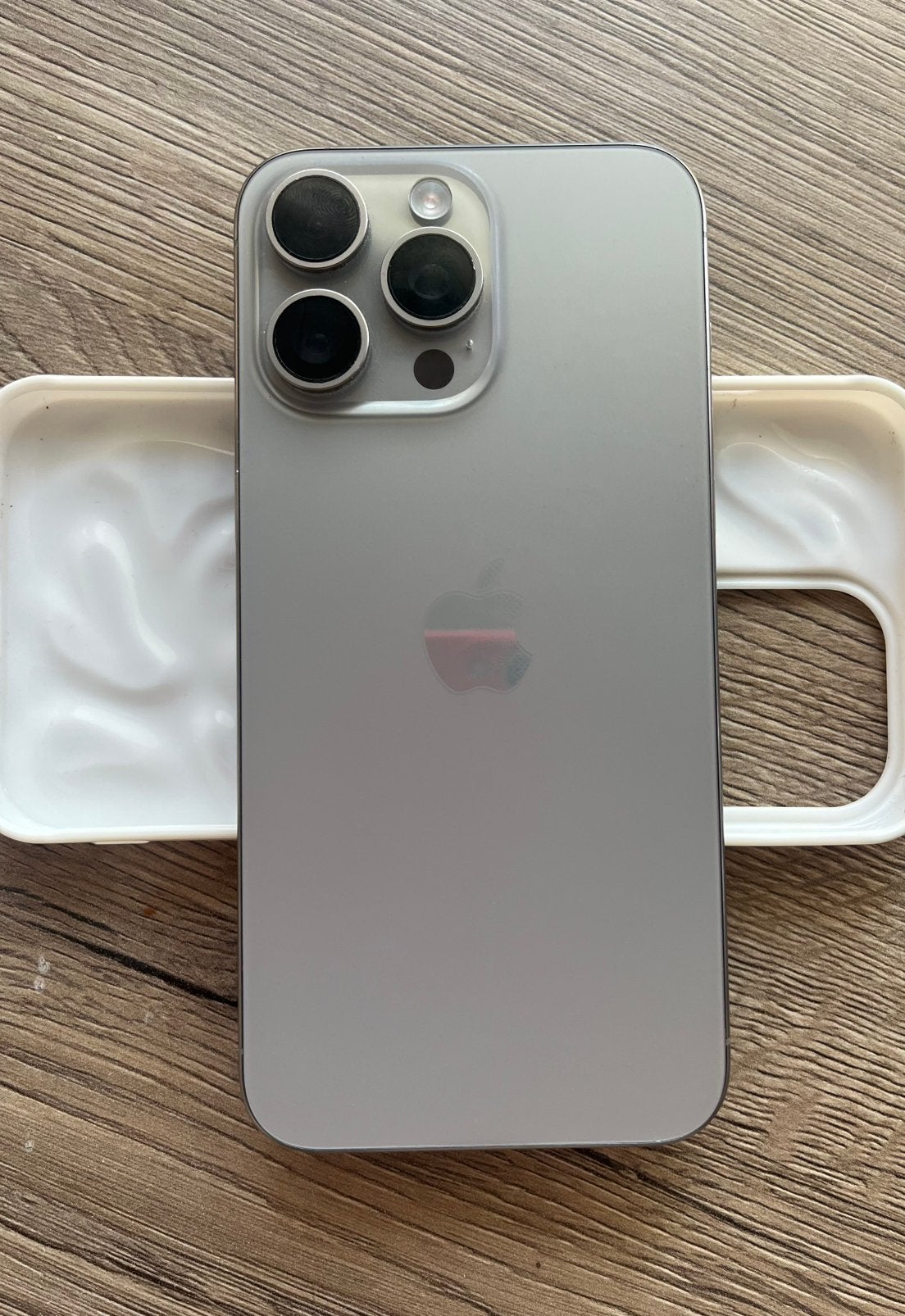 iPhone 15 Pro Max - 256GB natural Titanium, Telecommunicatie, Ophalen, Zo goed als nieuw, IPhone 15