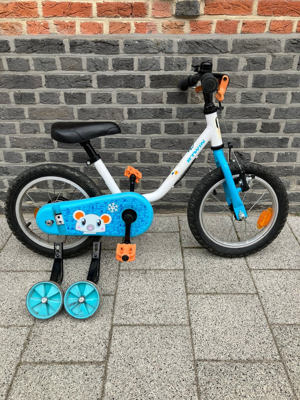 Start kinderfiets met of zonder zijwieltjes, Fietsen en Brommers, Ophalen, Zo goed als nieuw, Zijwieltjes