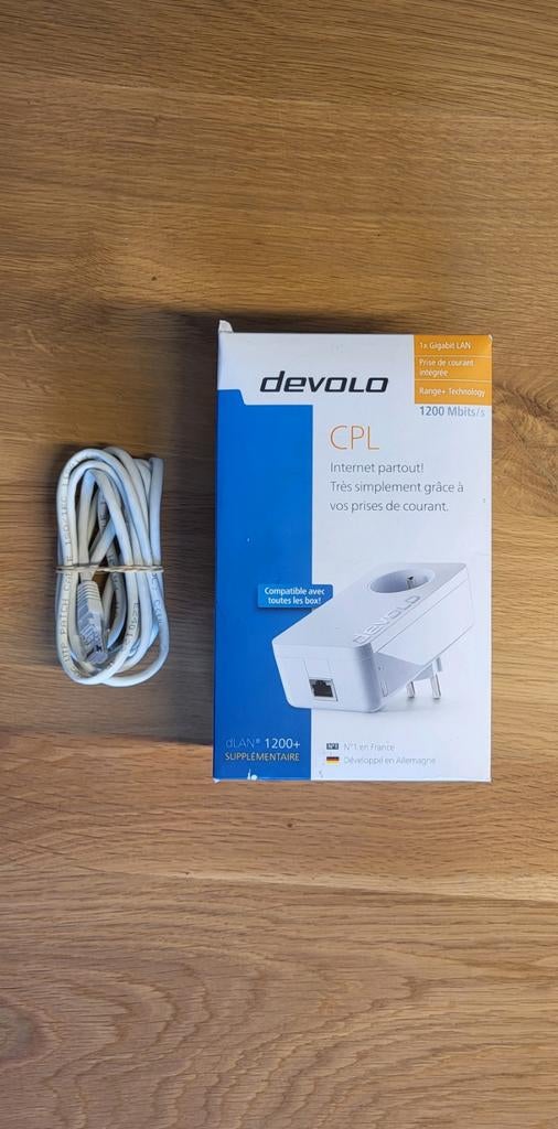 Adaptateur réseau CPL Devolo 1200+, Ophalen
