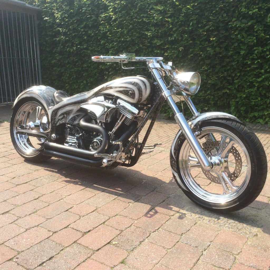 Cobra H-D eigenbouw, (geen verbouwing), Motoren, Motoren | Overige merken, Particulier, Chopper, 2 cilinders, Handgeschakeld, Nieuw