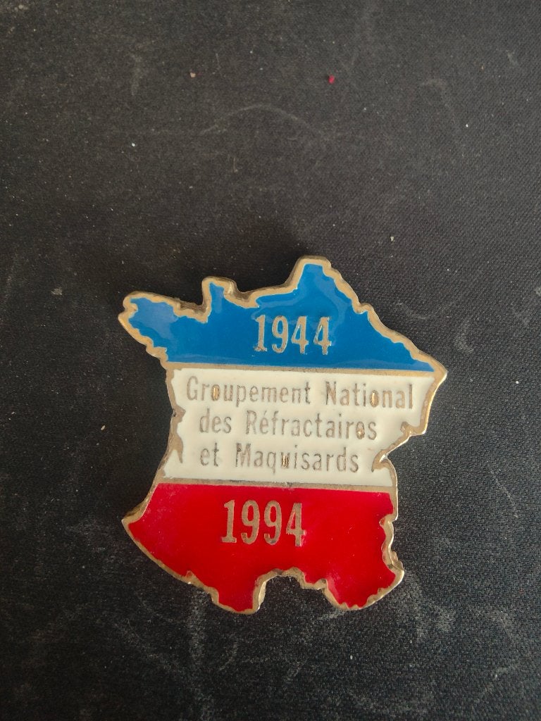 Insigne groupement national des refractaires et maquisards, Collections, Enlèvement ou Envoi