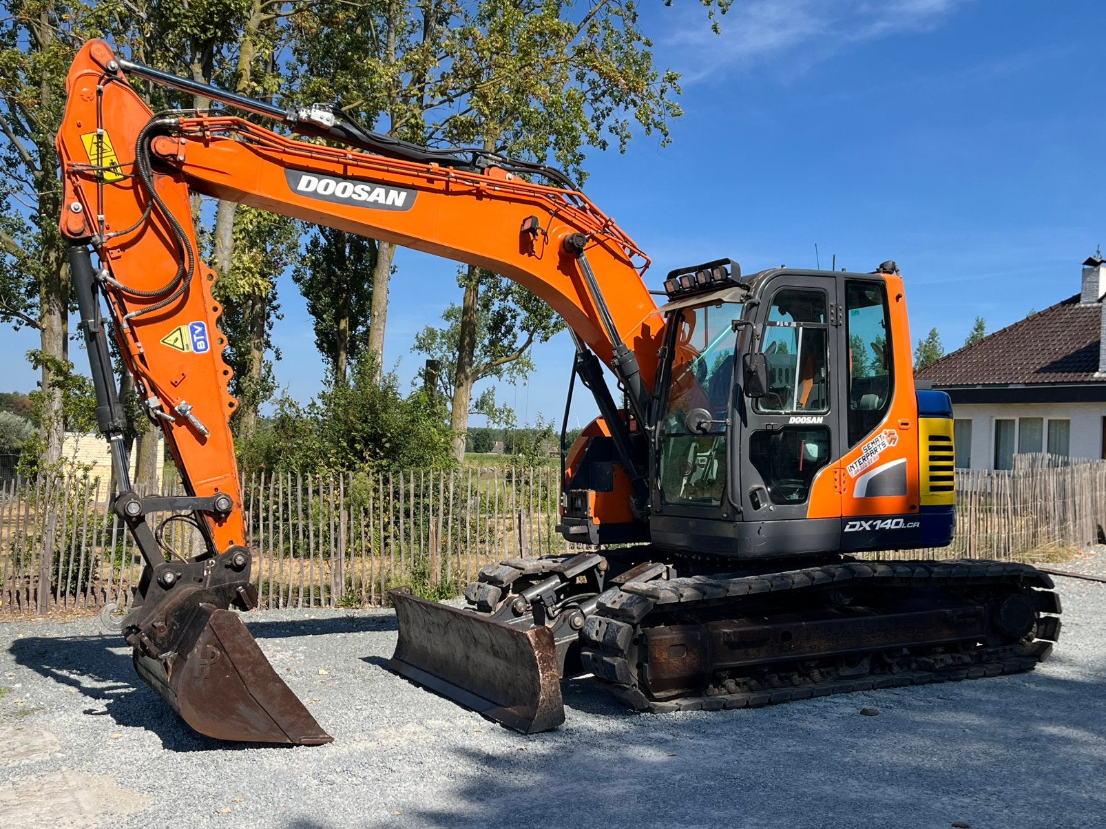 Doosan DX140lcr5, Enlèvement, Excavatrice