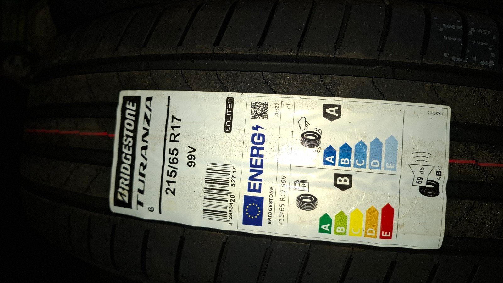 Bridgestone 215/65 R16 98H – Nieuwe Autoband, Auto-onderdelen, Banden en Velgen, Ophalen of Verzenden