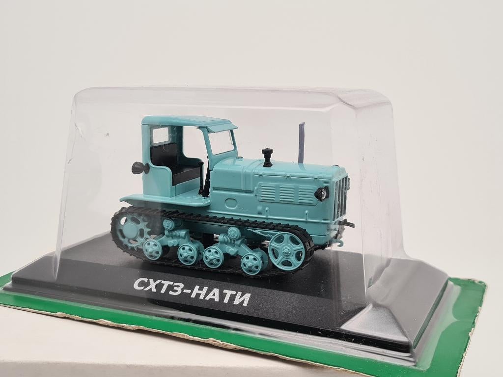 SHTZ-NATI (1937) Landbouw rupsvoertuig USSR Sovjet Unie 1/43, Hobby en Vrije tijd, Verzenden, Zo goed als nieuw, Tractor of Landbouw
